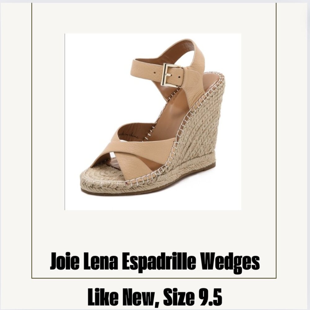 Joie Lena Espadrilles, Like New
